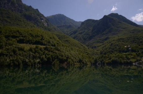 Албания 2014. Озеро Коман. (Часть 11)